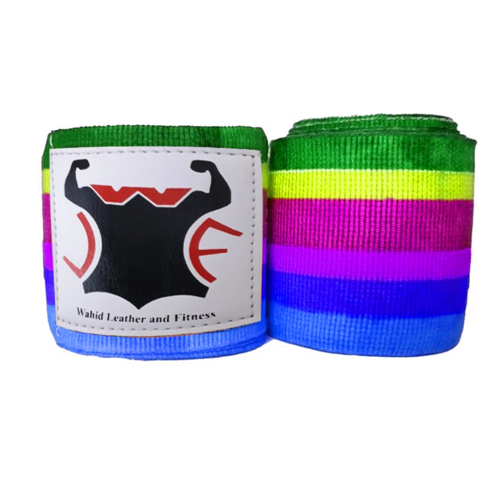 New 2024 Handwraps For Boxing 180 Inch 4.5M Elasticated Tape For Kickboxing Muay Thai Gym