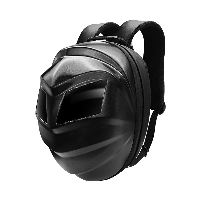 2024 High Summer Alien LED Display Black Knight Backpack for Motorcycle Bike Bicycle Backpacks Bags