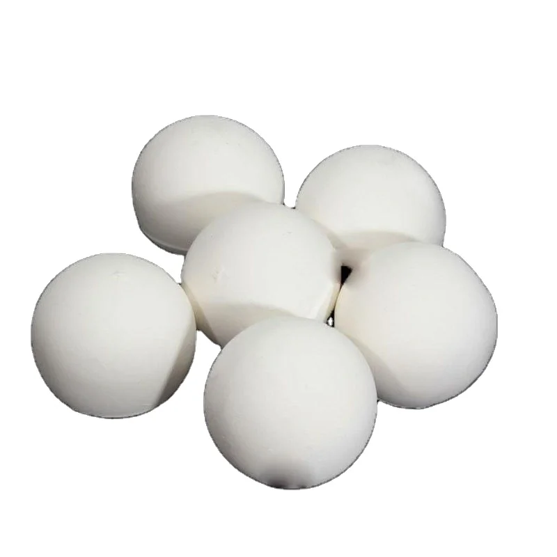 China Manufacturer High-Quality 95% Petrochemical Industry Catalyst Wear-Resistant Ceramic Microcrystalline Alumina Ball