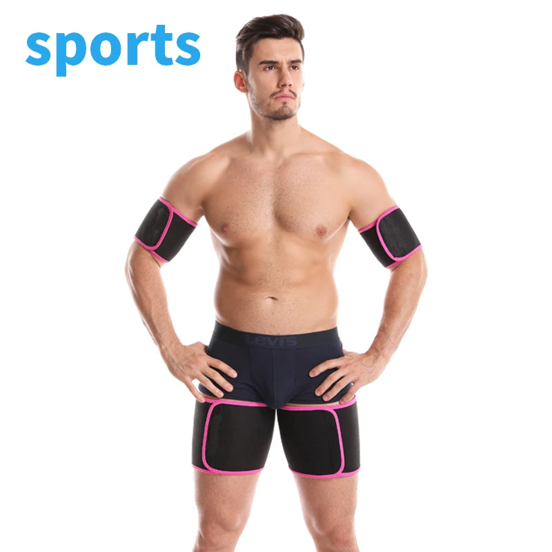 Customizable high-quality 4-piece suit resistance band bracer protection elbow & knee pads