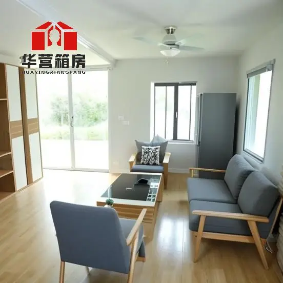 High Quality 40ft Expandable Steel Structure Container House with 2 Bedrooms Movable Home Shop Use Direct Sale China Supplier