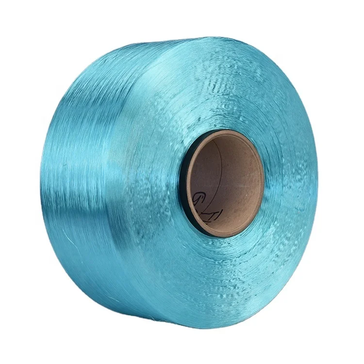 Flame retardant Fiber fdy polyester yarn polyester pet recycle yarn dyed price recycled polyester yarn