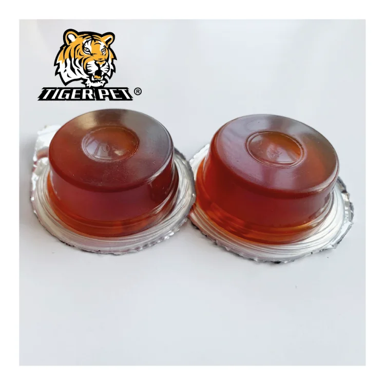 65G white color milk flavor insect Jelly hot sale