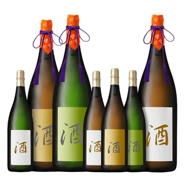 Hot sale high grade Japanese price drink wholesale sake bottle