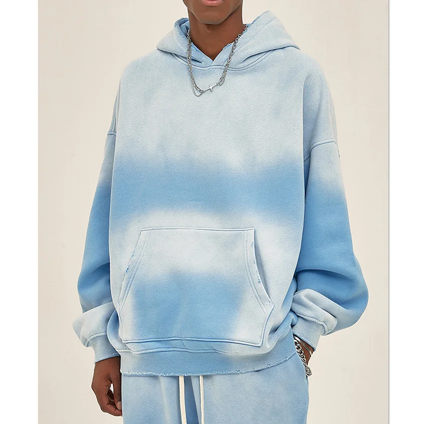 Custom Man Full Zip Up Hoodies High Quality Blank Cotton Low MOQ Embroidery Hoodies for Men/