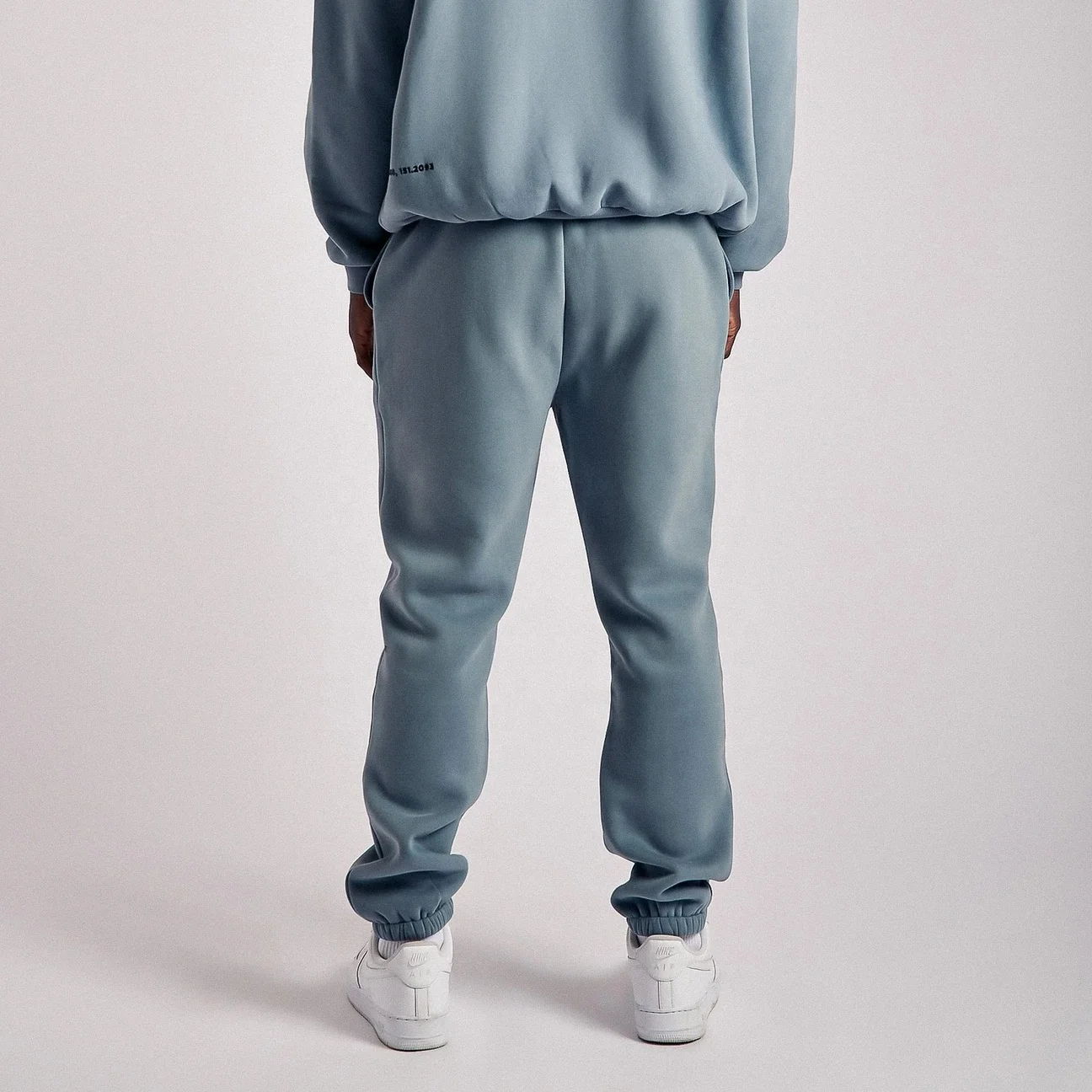 Oversized Unisex Cotton Fleece Joggers Sweatpants Trousers / Pants for Winter Fitness & Yoga Wear with OEM Service Flat Front