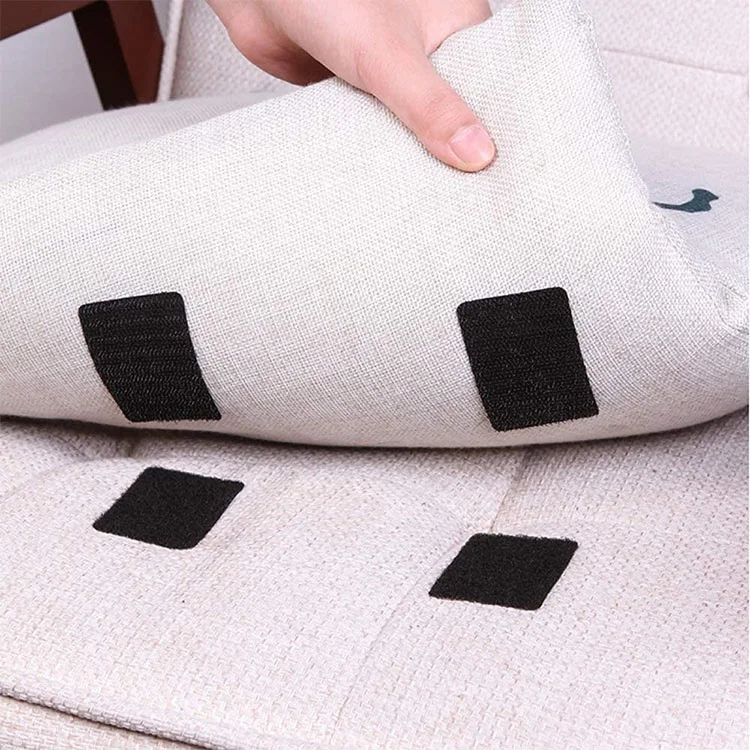 
50 mm money coin die cut adhesive omni hook and loop tape gray color 4 inch 