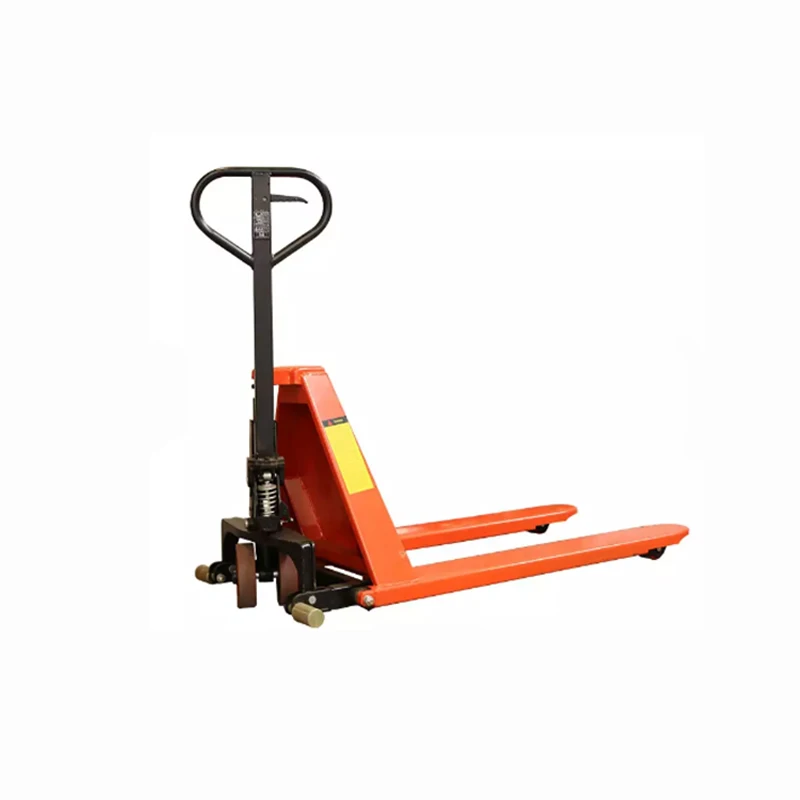 1000KG 1500KG Manual Hydraulic Double Pumps High Lift Scissor Pallet Truck