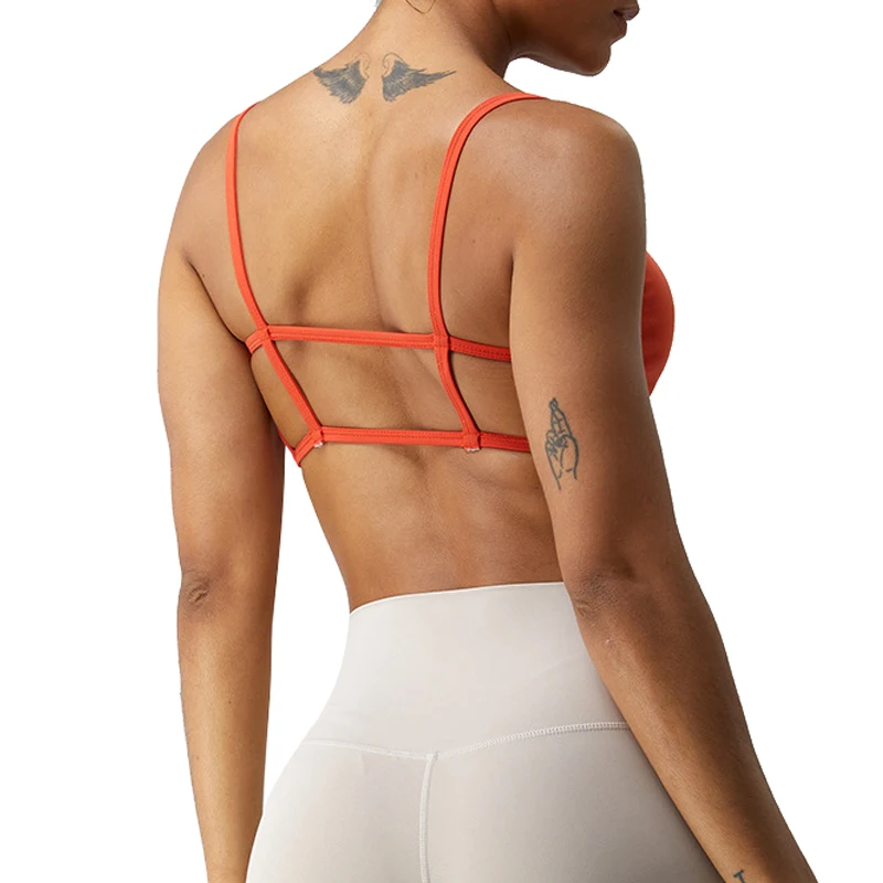 Women Compression Strength Shockproof Bodybuilding Lightweight Sports Bra