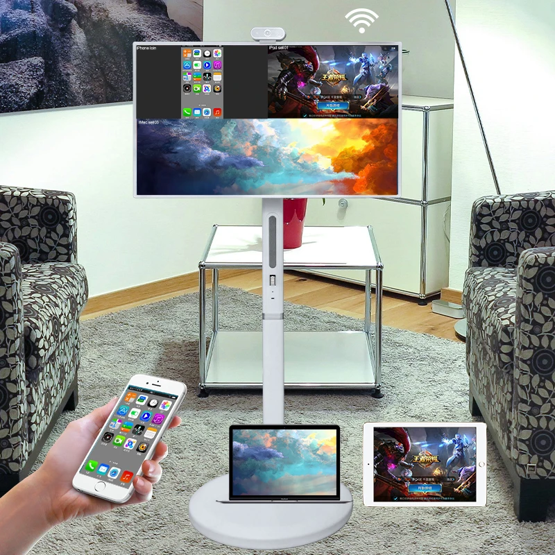 32 Inch Full Hd Wireless Android Touch Screen Displays Advertising Digital Signage Smart TV