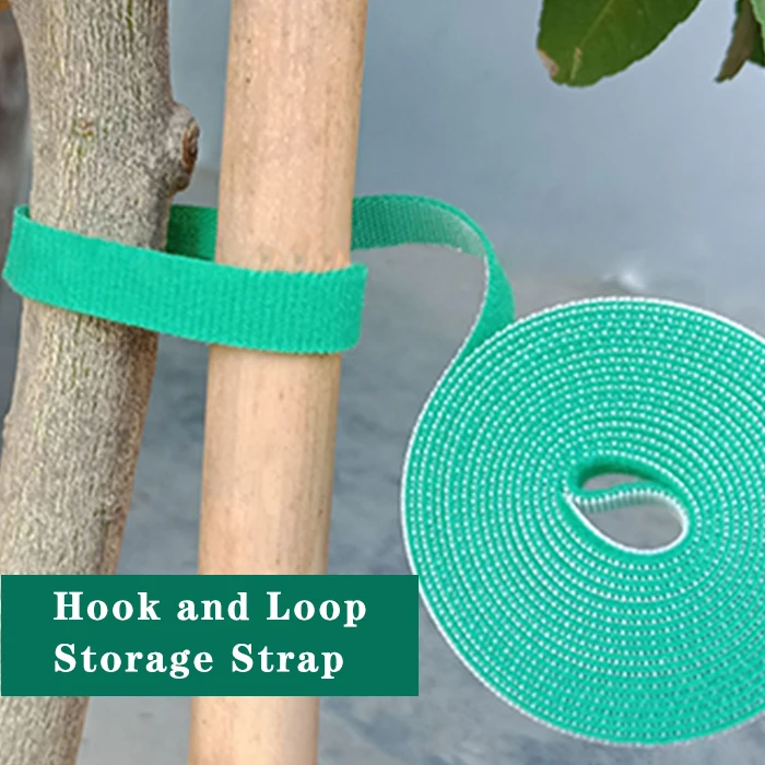 JIEHUAN Reusable Cable Ties & Hook-and-loop Cord Wraps Tape Set for Organization White Black Garment Shoes Bags Accessories