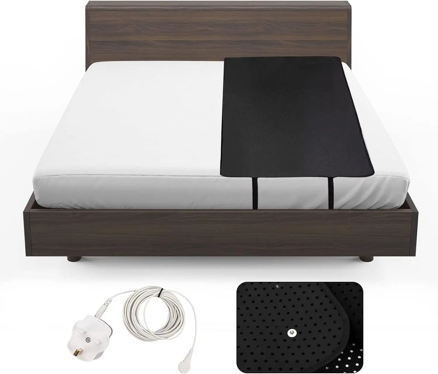 Grounding Mat Grounding Mattress Cover Pad Grounding Sheets Pu Leather Grounding Mattress earthing yoga mat