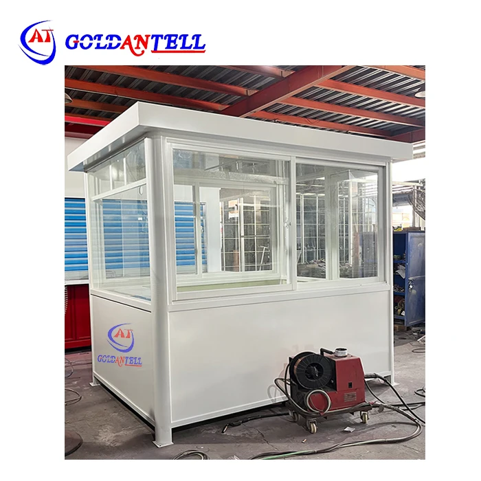 Hot Selling Economic Price Customized Size Color Steel Car Parking House Toll Booth Guard