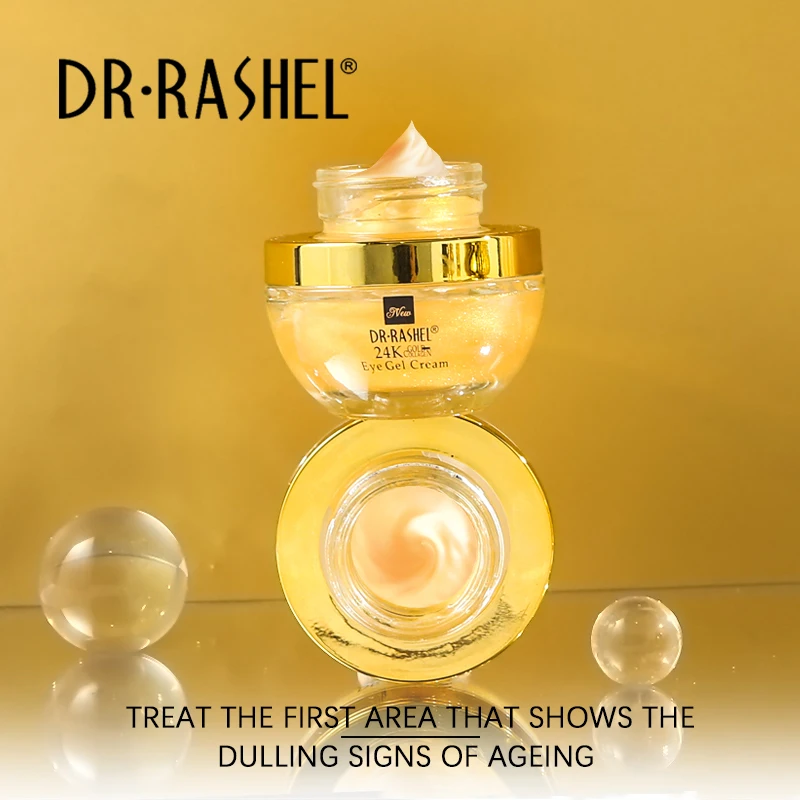 DR.RASHEL 24 K Gold Collagen Youthful Whitening Anti Wrinkle under eye bag removal cream