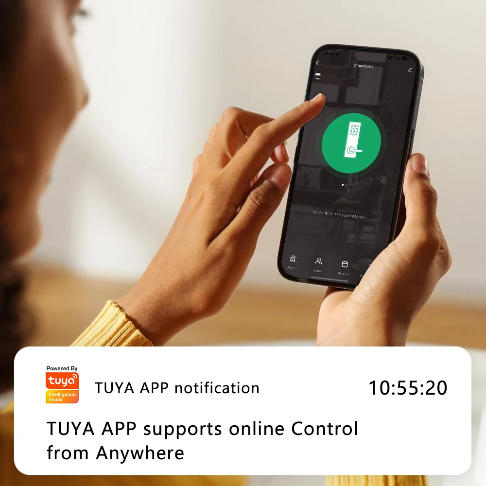 Eseye Cerradura Inteligente zigbee alexa охранная деревянная дверь Tuya Wifi дверной замок cerraduras intelligentes умный двери