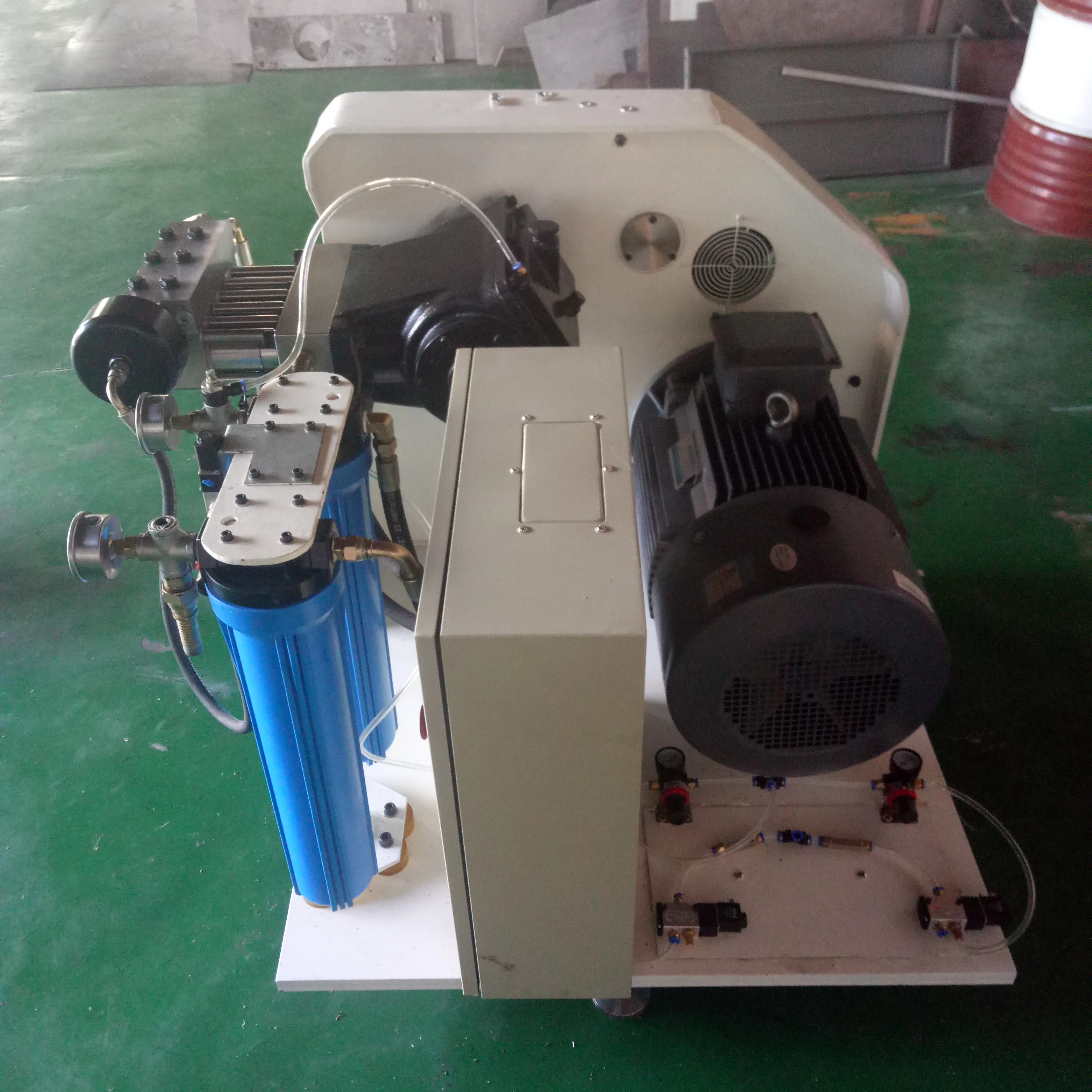 Yuanhong water jet intensifier pump; 5 axis waterjet cutting machine