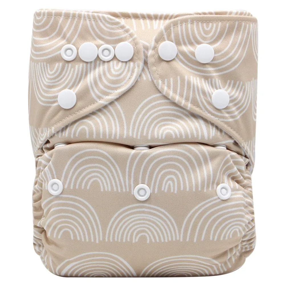 Amazing Baby Cotton Cloth Diapers with Insert Reusable Cloth Nappy