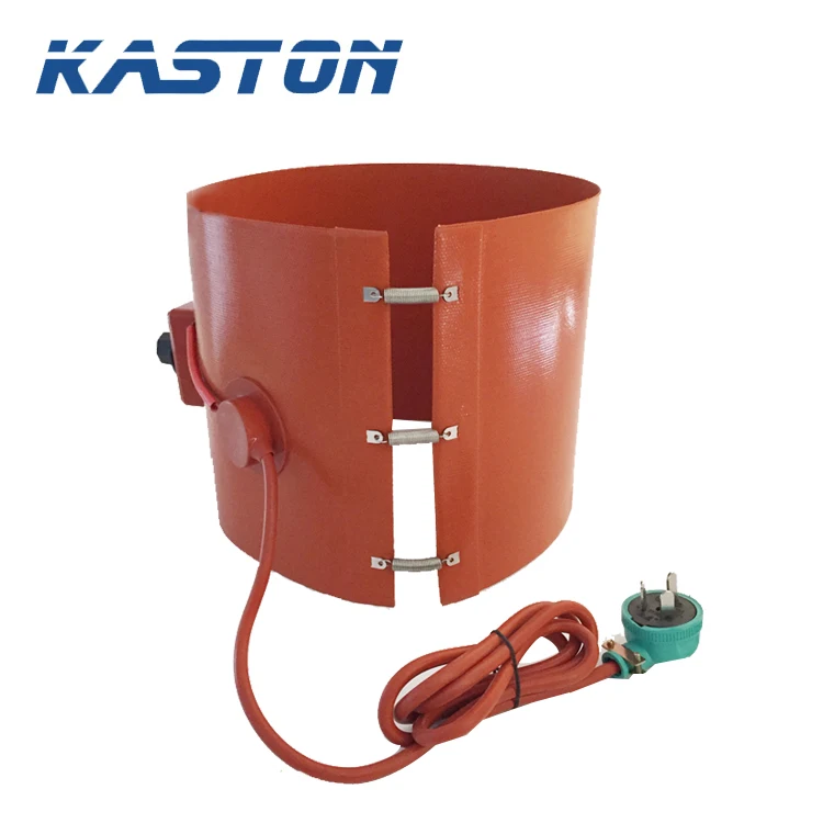 Настраиваемый Электрический гибкий силиконовый резиновый обогреватель 220 В 1000 Вт для цилиндров