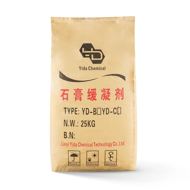 Protein-Based Gypsum Retarders Improve Workability Delay Initial Setting Time Enhance Plaster Powder and Gypsum Putty