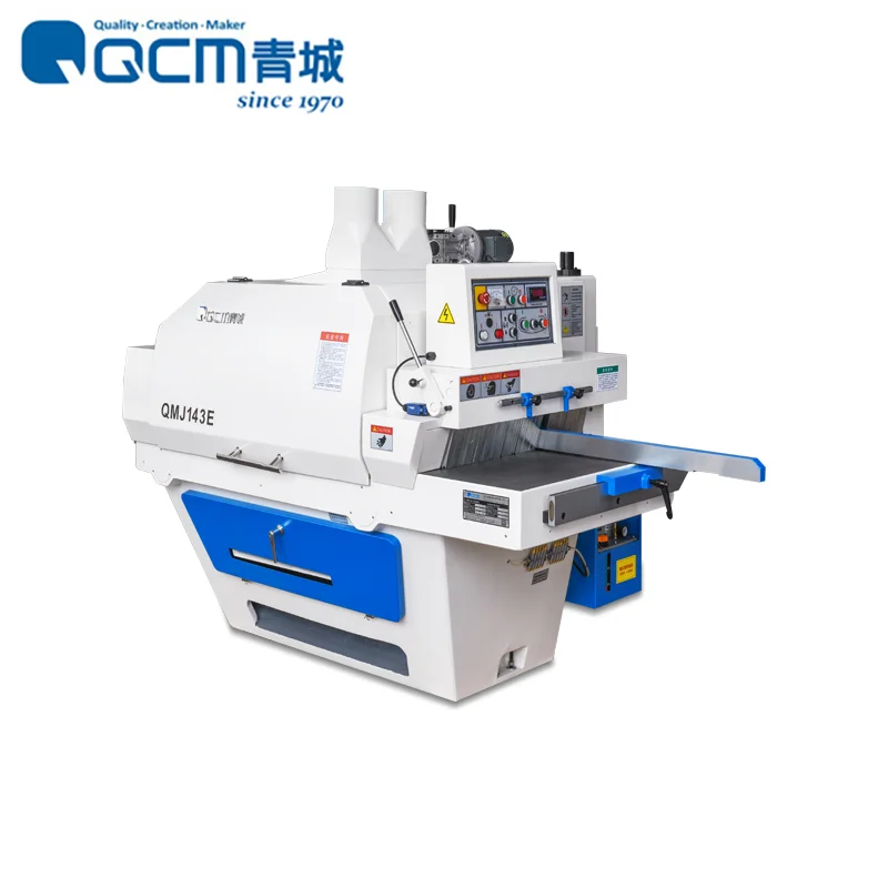 Hot Sale QCM QMJ143E Multiple Rip Saw Automatic Rip Saw Wood cutting Saw