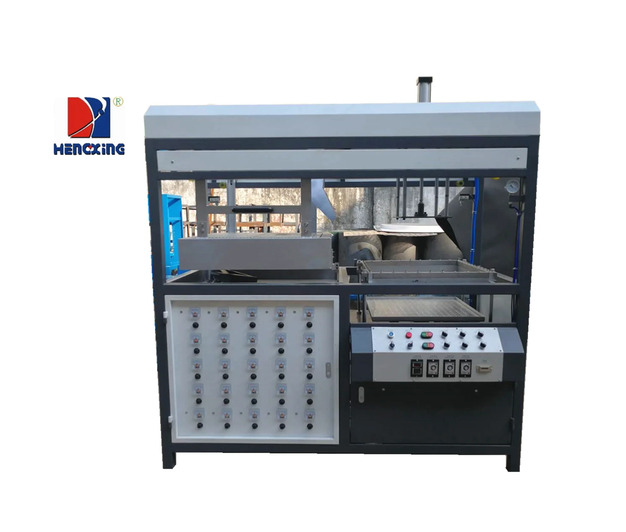 
Small semi-automatic new condition plastic vacuum making machine/egg tray forming machine/plastic tableware making machine 