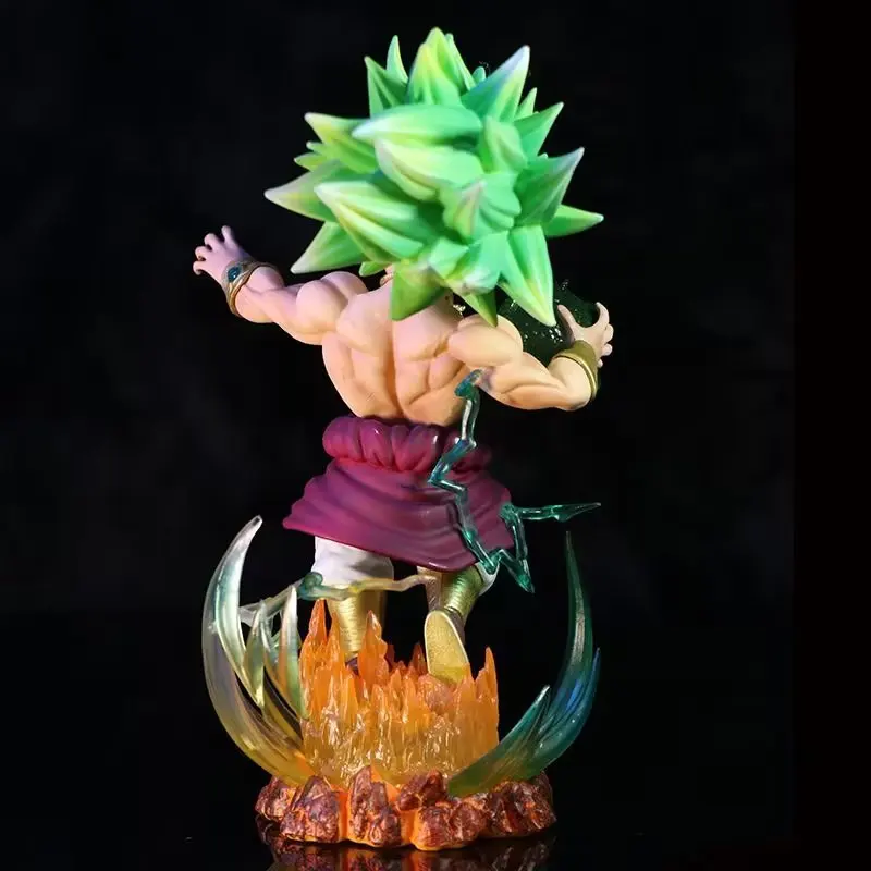 19CM New product High Quality DBZ GK WCF Super Saiyan3 Broli Baby Great ape Battle stance model Anime Figure Cartoon-Character