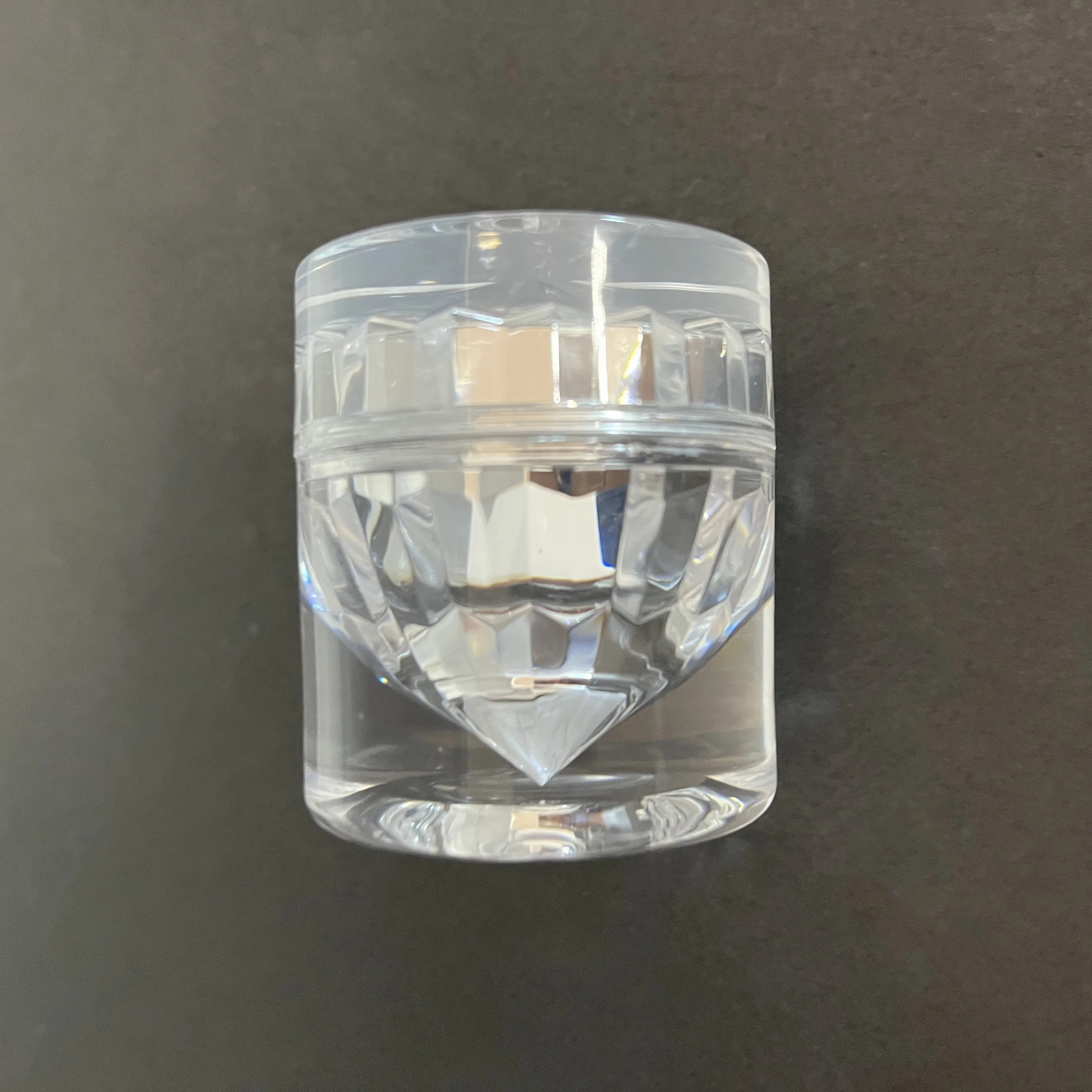 Luxury plastic sliver diamond Face cream Cosmetics Packaging Plastic Cosmetic Cream bottle Jar Body Lotion Containers 15g 30g