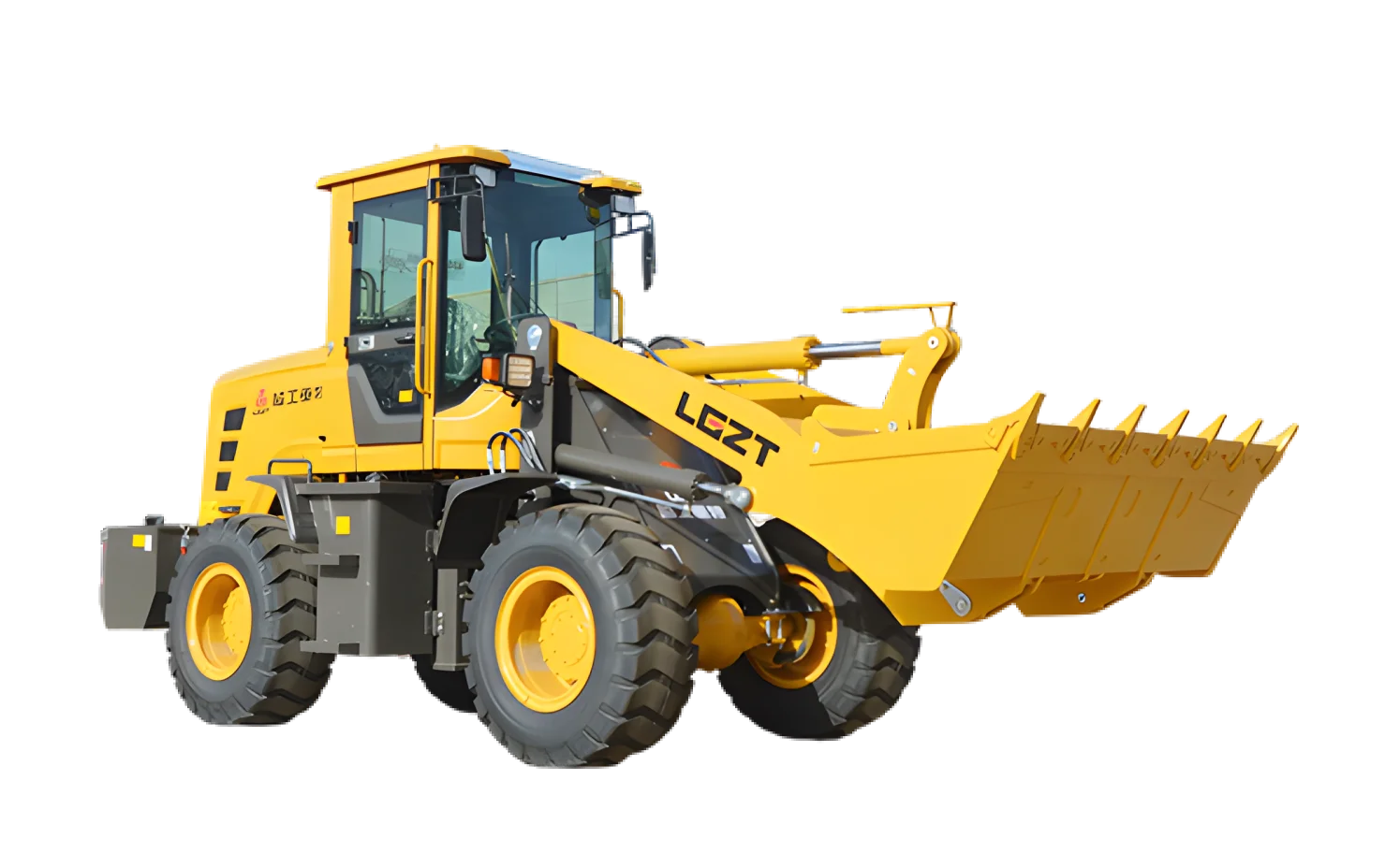 Outstanding Quality LGZT LG933 Electric Mini Wheel Backhoe Front End Excavator Loader
