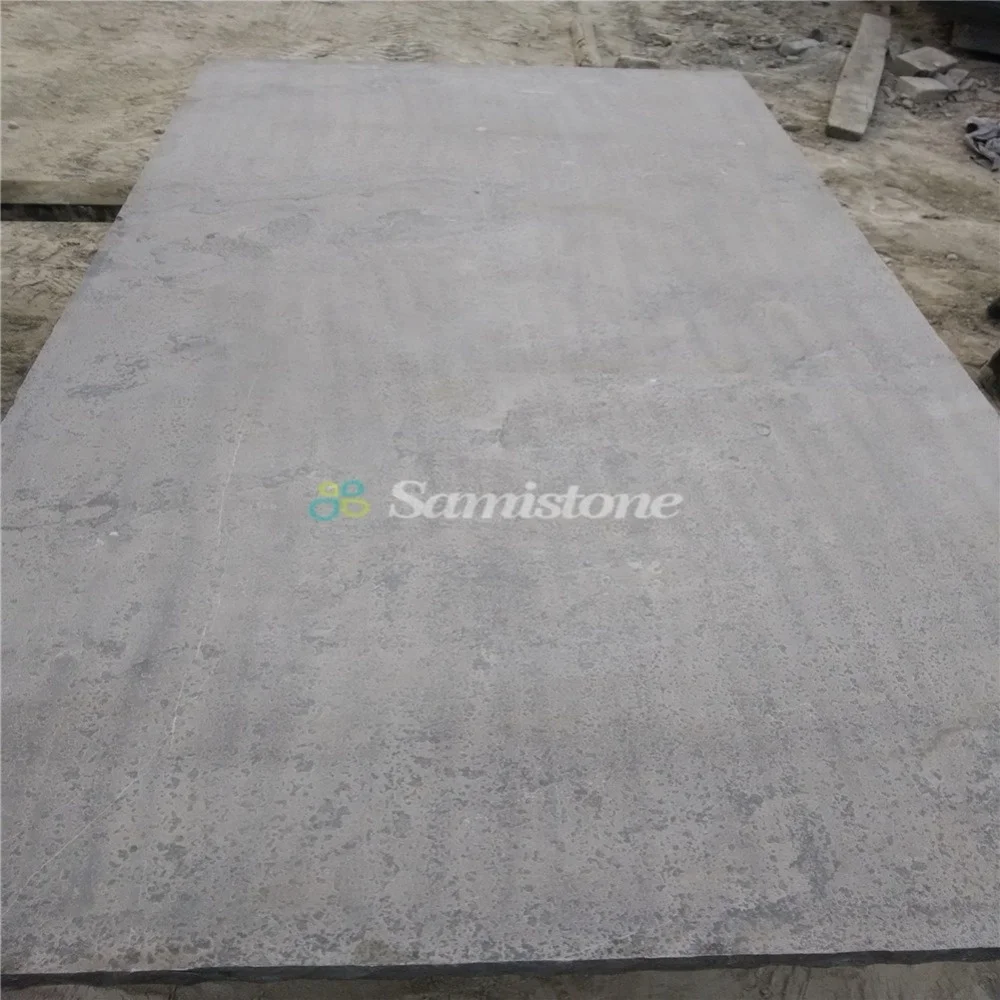 Samistone Blue Limestone Slab Natural Bluestone Slabs for Outdoor