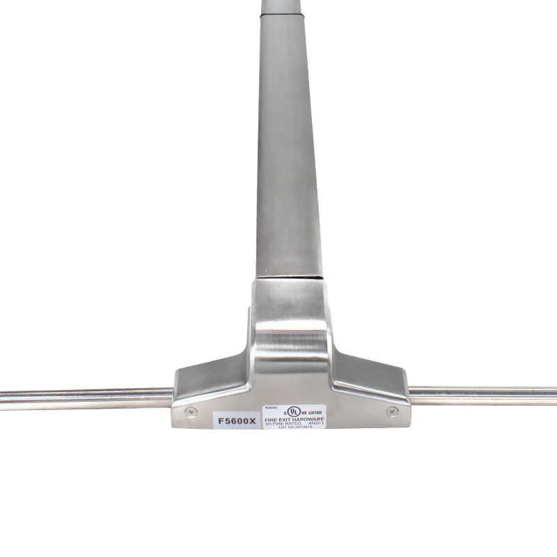 emergency exit panic device cross bar double fire door exit device push rod lock
