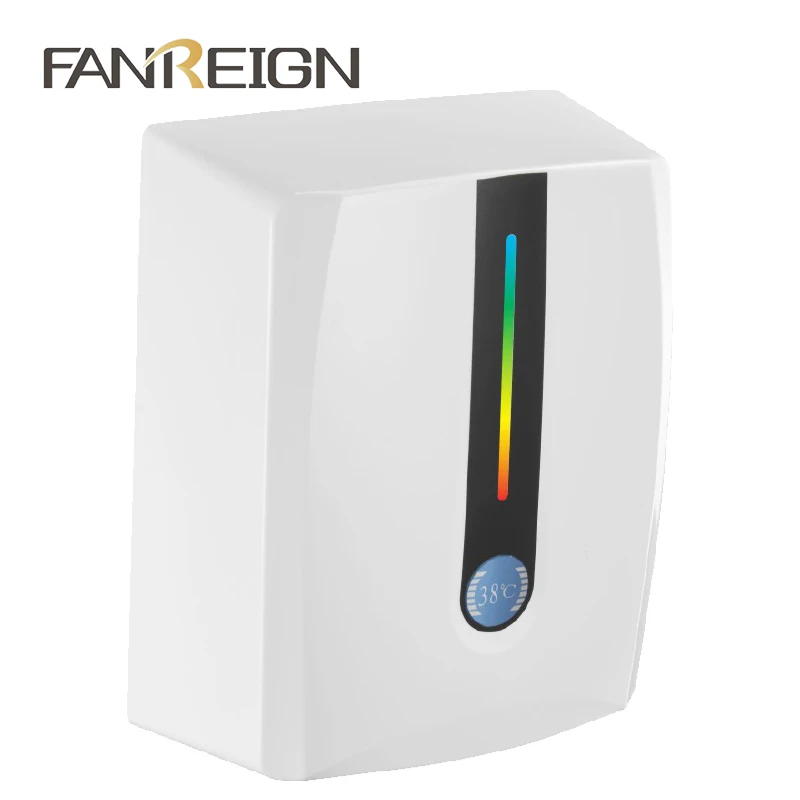 FANREIGN DB-2010 Exclusive Patented Commercial Automatic Hand Dryer Sensor Hand Dryer Temperature Changeable Hand Dryer