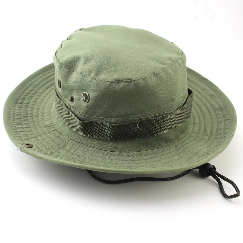 Wholesale  Full Sublimation In stock High  Quality OEM Custom Logo New Fishing Hiking  Printing  Embroidered Bucket Hat