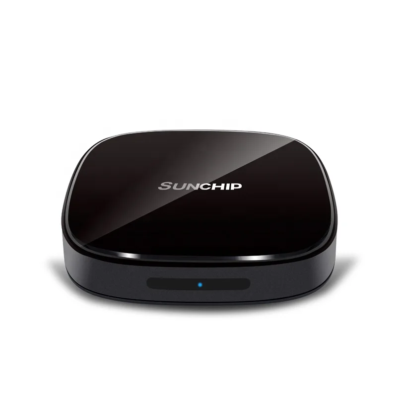  Приставка Смарт-ТВ Amlogic S905X3 USB3.0 4K 60 кадров/с Wi-Fi Google Play Youtube Sunchip A20 Android 9 0 8K ТВ-приставка с