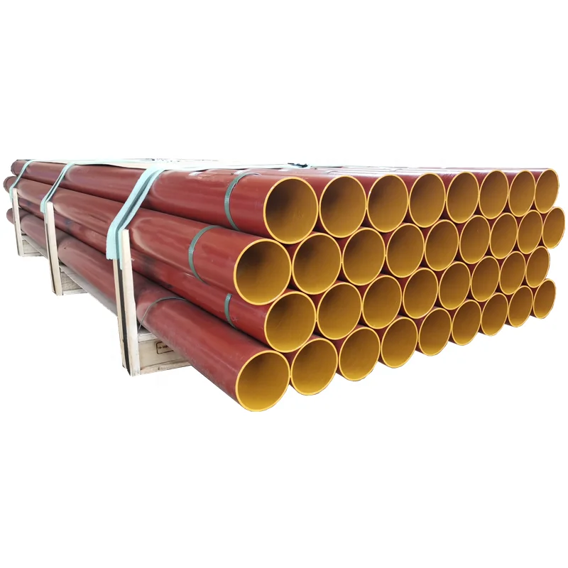 En877 standard SML cast iron hubless epoxy pipe epoxy coated size from DN40 To DN300  factory price for sewer system