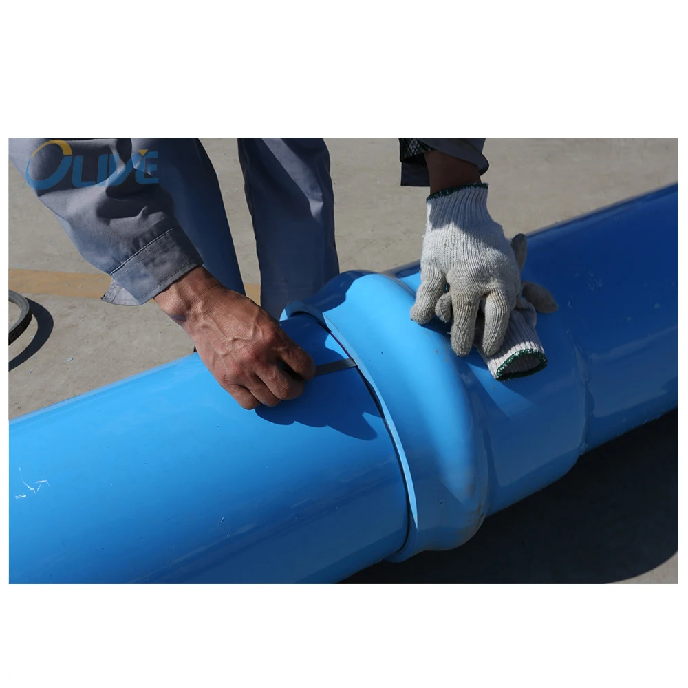 PVC-O Class 500 Olive Pipes for Safe drinking water with flexibility and rubber ring joint