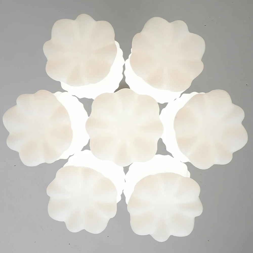 Bellflower Living Room Chandelier Modern Minimalist French Cream Style Bedroom Lamp Dining Room Lamps And Lanterns Lighting