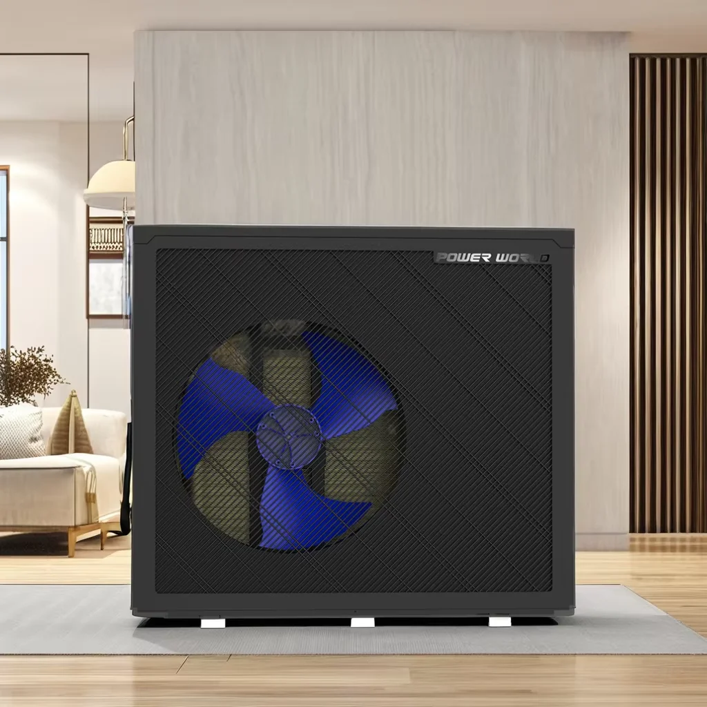 Wi-Fi контроллер R290 полный DC инвертор теплового насоса для подогрева пола набор моноблок 14 кВт небольших помещений
