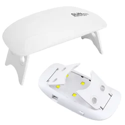 Rts Sun Mini 6W Mini Uv LED Nail Lamp Easy To Put In Pockets Led Lamp For Nails  Nail Dryer Uv Led Lamp Used For Beach