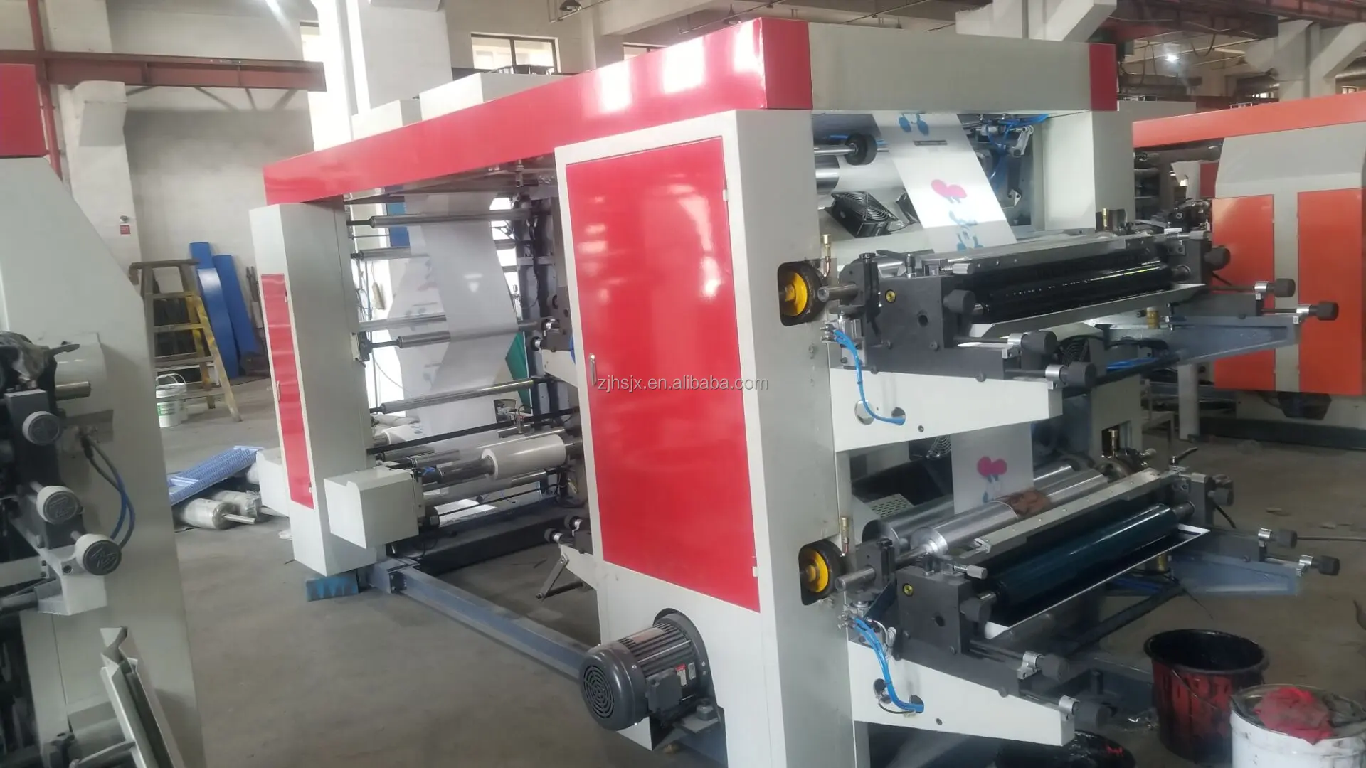 YT-4600 4 color flexo printing machine for plastic bag non woven fabric bag nylon bag printer