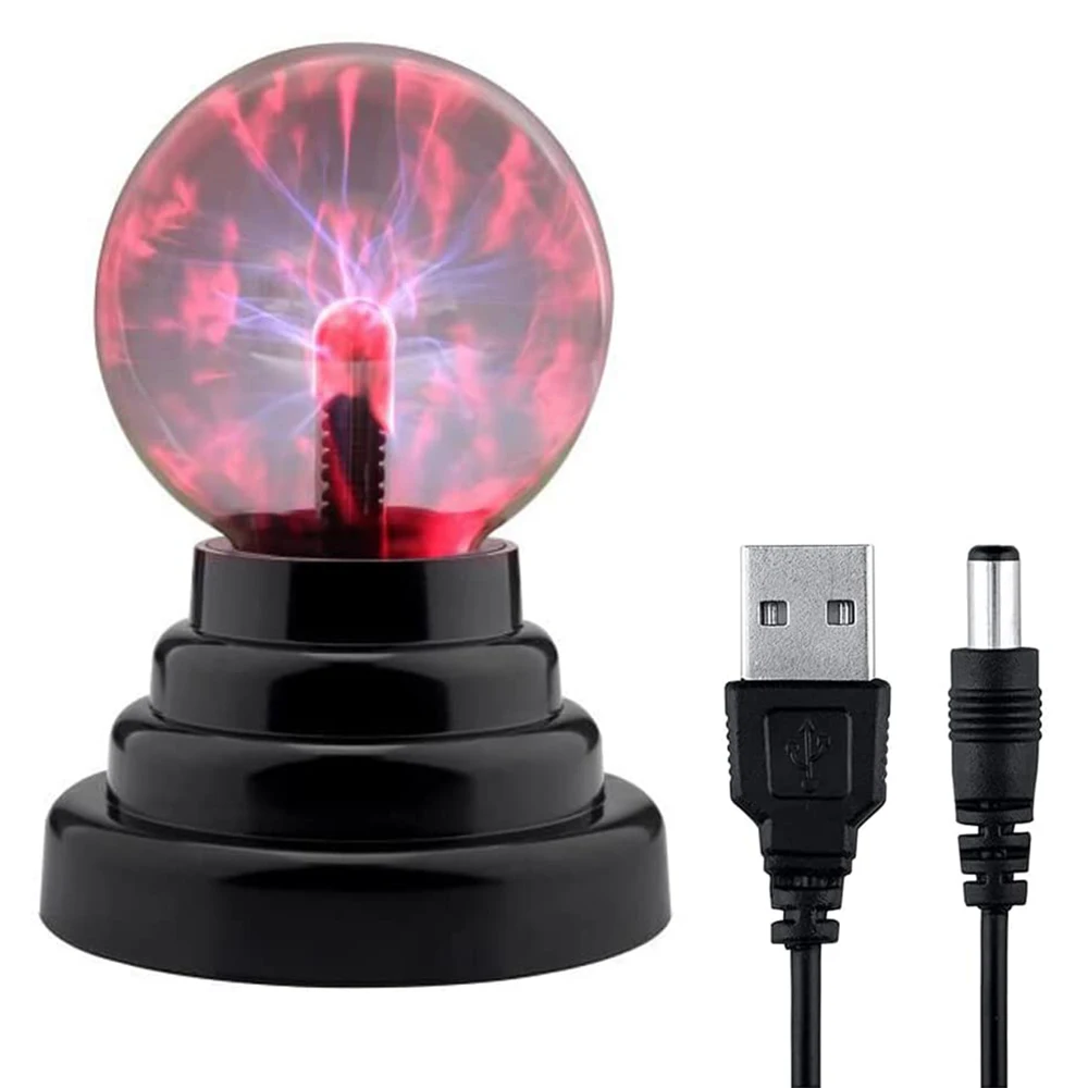 TIANHUA Plasma ball lamp electrostatic touch sensitive ion magic lamp 3inch Plasma ball