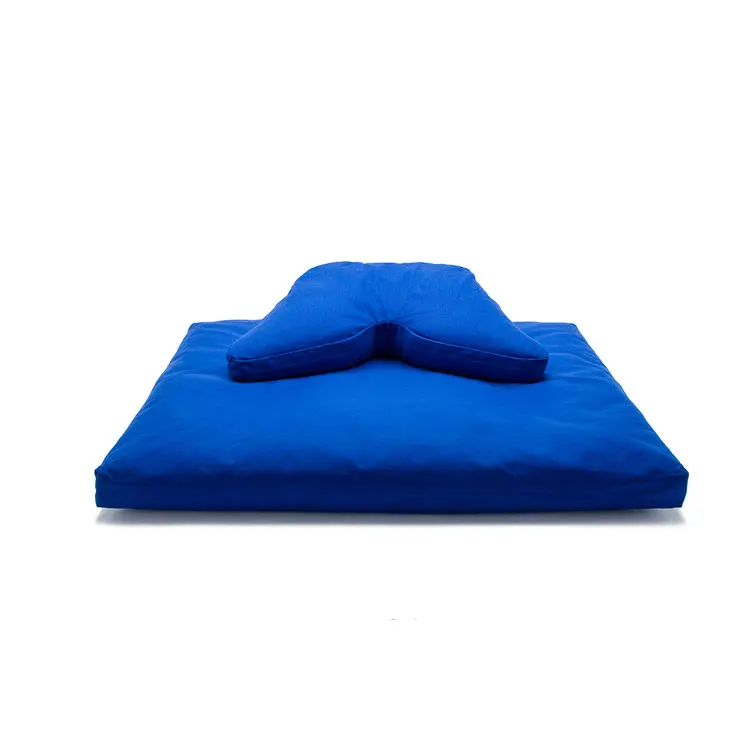 Buckwheat Zabuton Meditation Cushion Pillow New Shape Eco Friendly Organic Cotton Woven 100% Polyester Customized Color Meditate