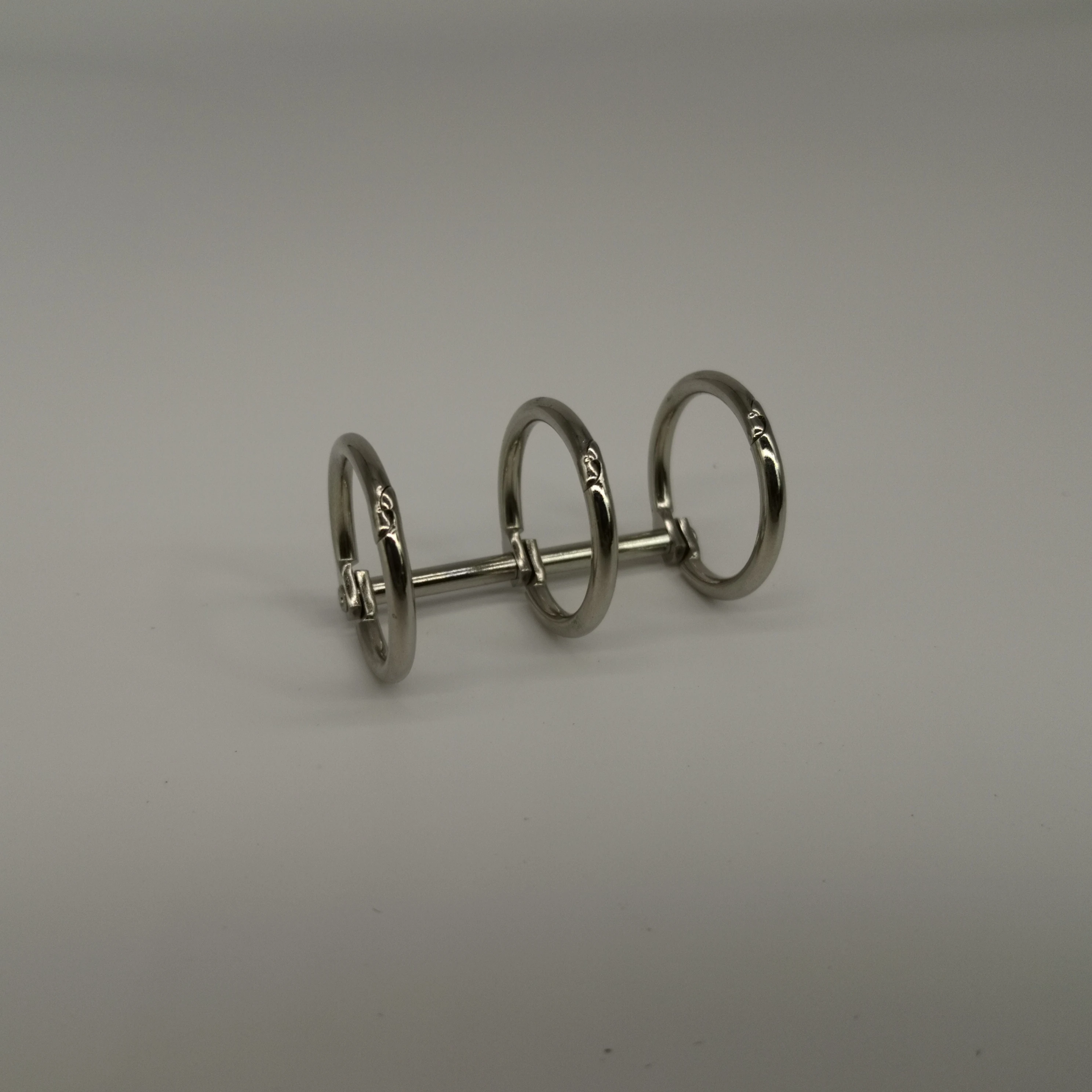 
Metal Plated Nickel a5 3 Ring Binder Clip Paper File Folder 