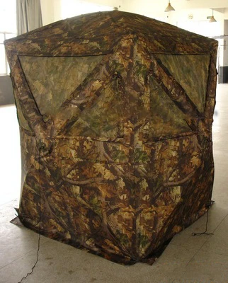 Factory Supply Winter Outdoor Camouflage Folding Hunt Tent Shooting See Through Hunting Tent