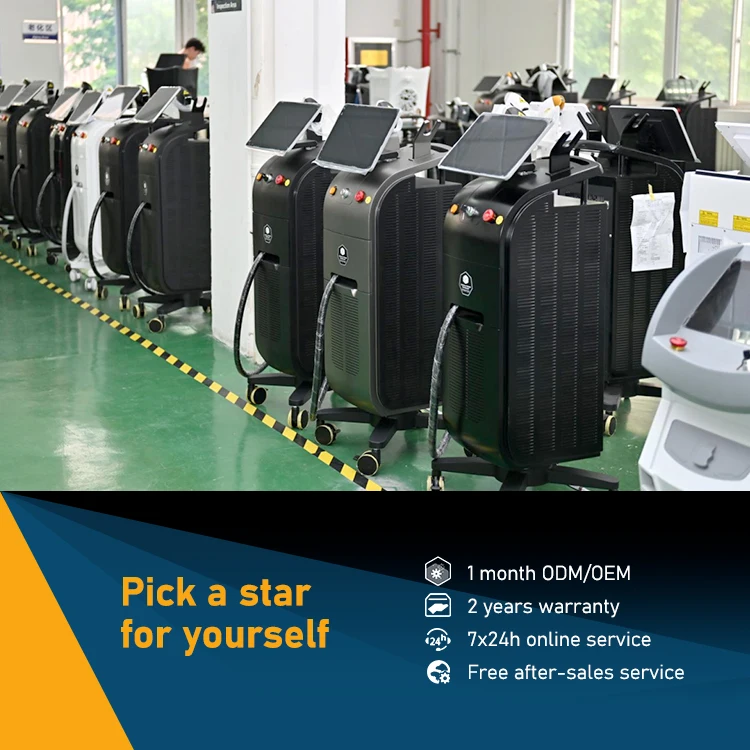 2024 latest hot-sale 2in1  titanium diode laser hair removal machine laser 755 808 1064 diode ND YAG tattoo removal machine