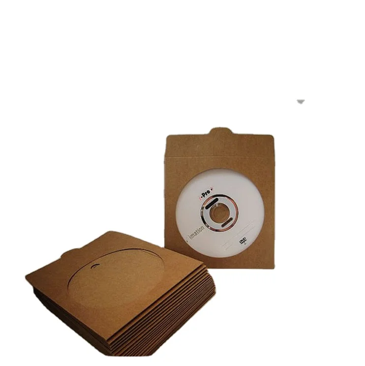 New Arrived Colored Fancy Window Design CD DVD Envelope