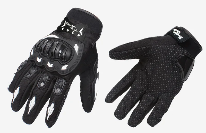 SLKE GP MX MTB BMX Off-road Scooter Full Finger Hard Shell Knuckle Motorcycle Riding Summer Cool Glove
