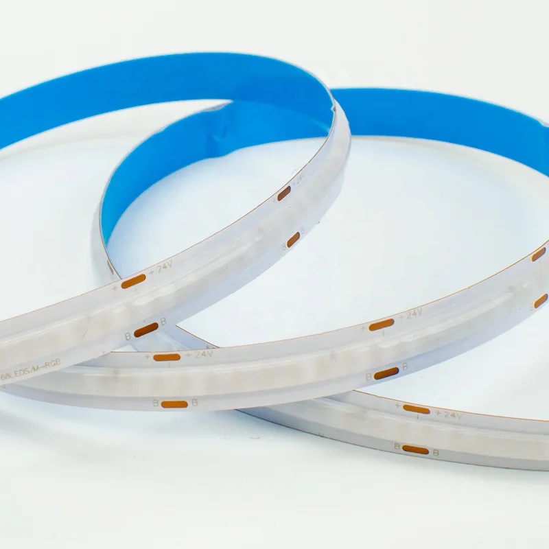 New Arrival Seamless 768leds 10mm 14W 12V 24V Flexible Cob Led Strip RGB For 5050 RGB Led Strip