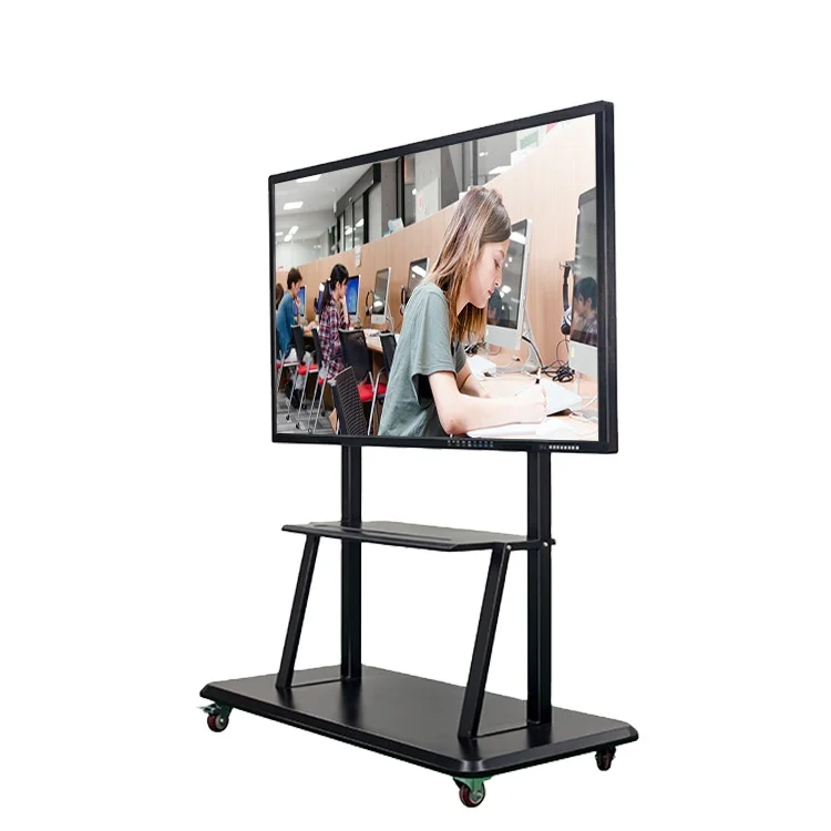 75 inch 4k led monitor all in one pc screen smart promethean interactive whiteboard