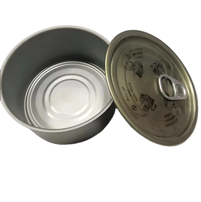 Wholesale Price Metal Cans Manufacturer Food Grade Empty Tin Cans Fish Canned Meat Sardines Wet Pet Food Canning