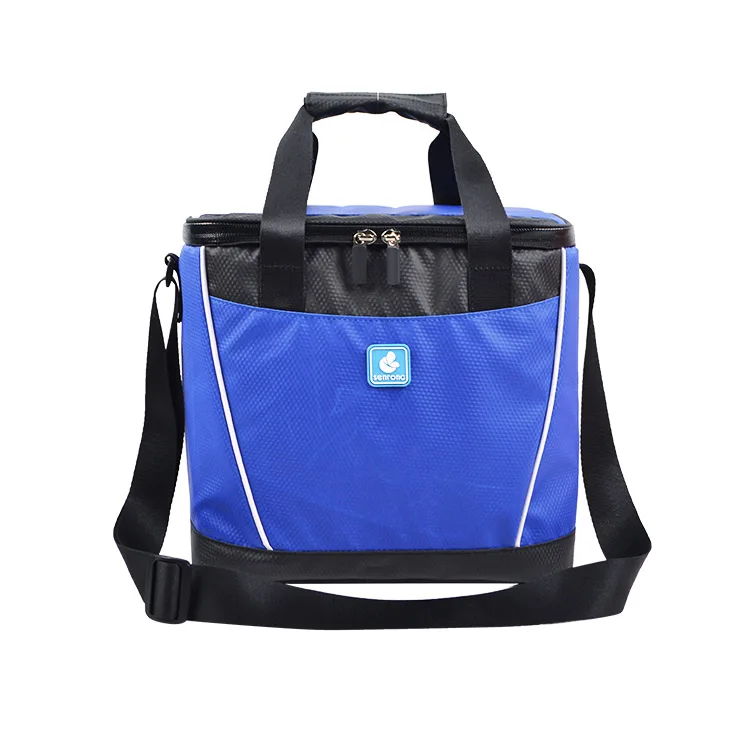 Reusable Takeaway Custom picnic Bag Thermo Insulated 4 Person Picnic backpack with cooler compartment